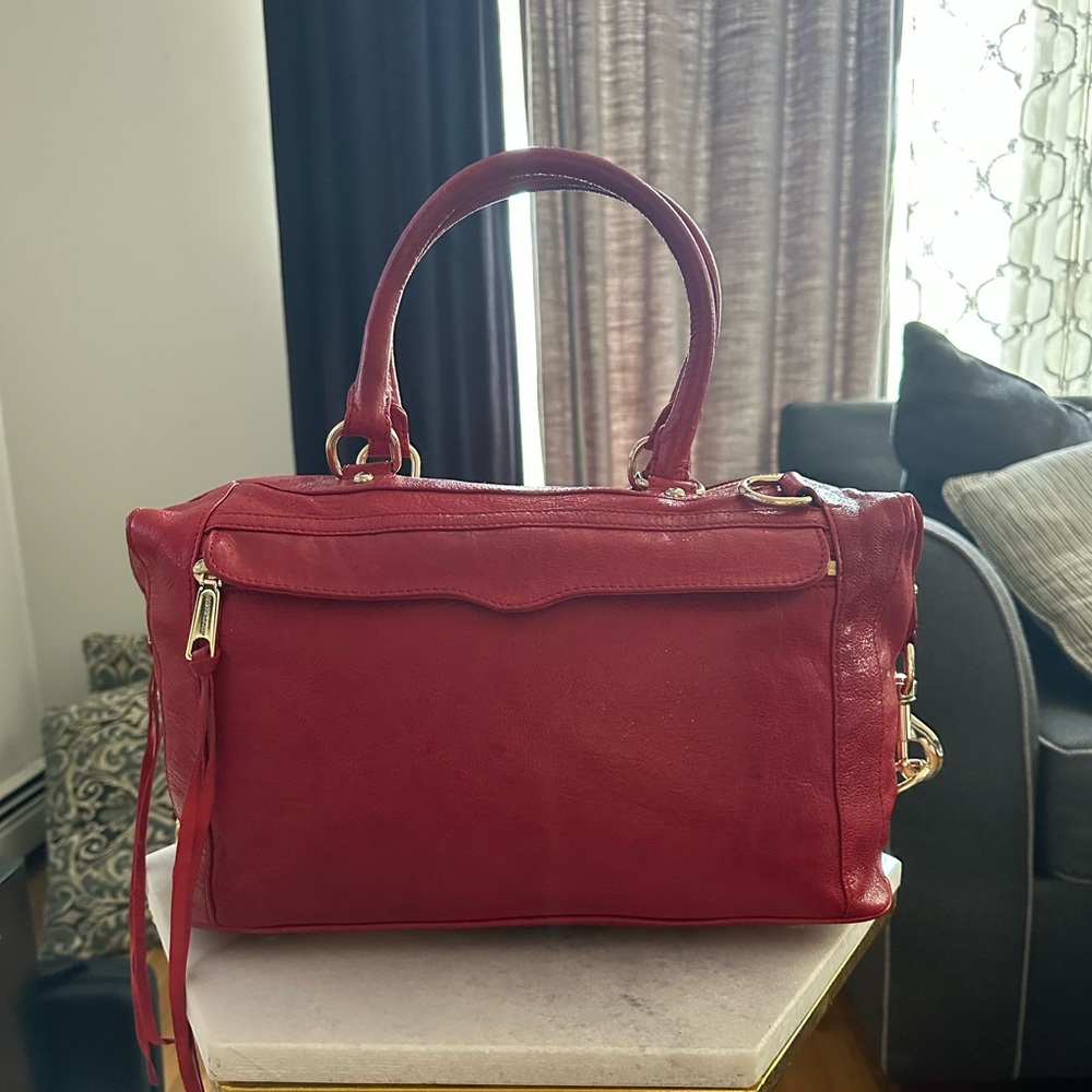 Rebecca Minkoff large MAB in red